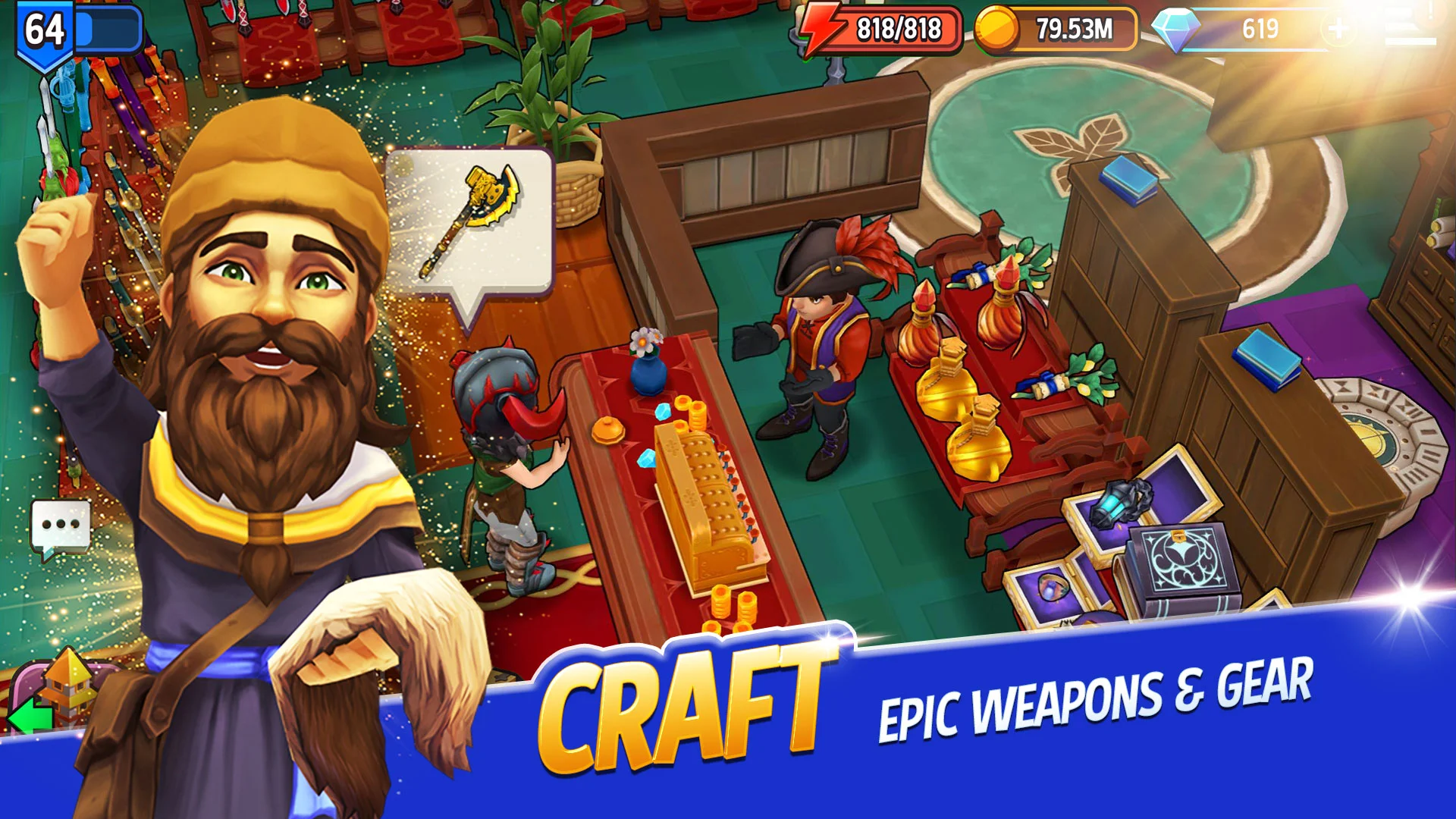 Shop Titans: Design & Trade PC