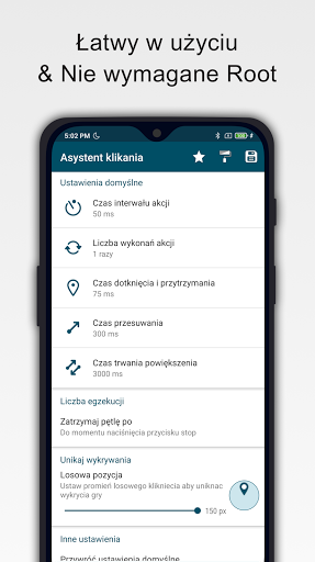 Asystent kliknięcia PC