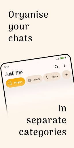 Just Me - Self chat & notes پی سی