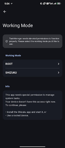 TaskManager - [Shizuku/Root] پی سی