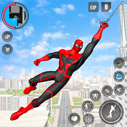 Spider Rope Games - Crime Hero পিসি