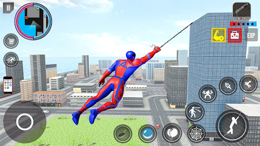 Spider Rope Games - Crime Hero