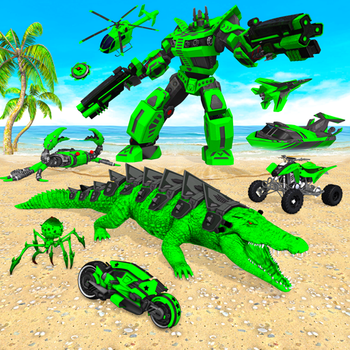 Crocodile Animal Robot Games পিসি