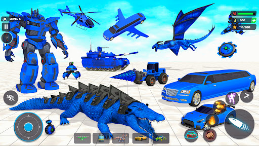 Crocodile Animal Robot Games পিসি