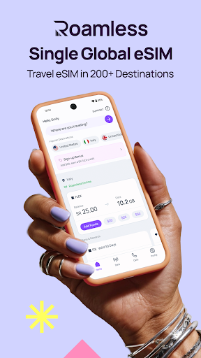 Roamless: eSIM Travel Internet電腦版