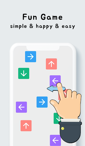 R Block Arrow Swipe Tap PC
