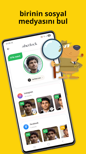 Sherlock: YZ ile Yüz Arama PC