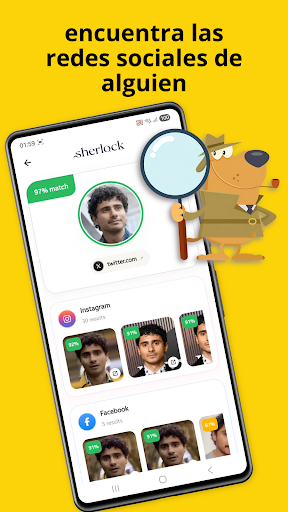 Sherlock: Búsqueda Facial IA PC