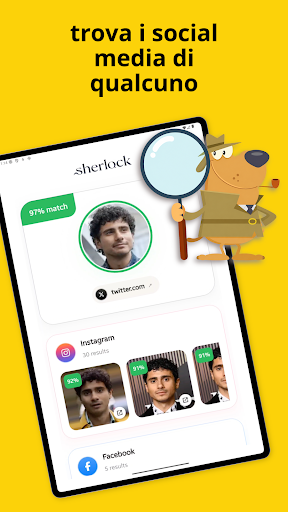 Sherlock: Ricerca Facciale AI PC