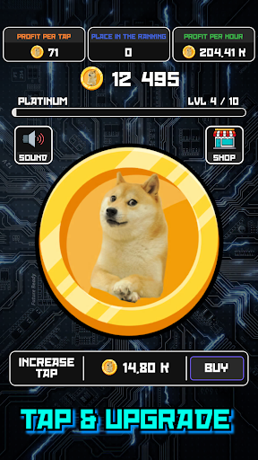 Crypto Doge Coin Clicker Idle