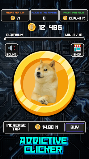 Crypto Doge Coin Clicker Idle