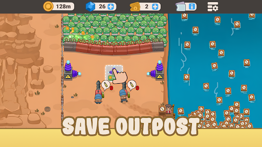 Idle Outpost: Upgrade Games