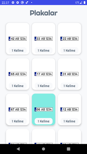 komputer Plaka Quiz- 81 il Plaka Testi
