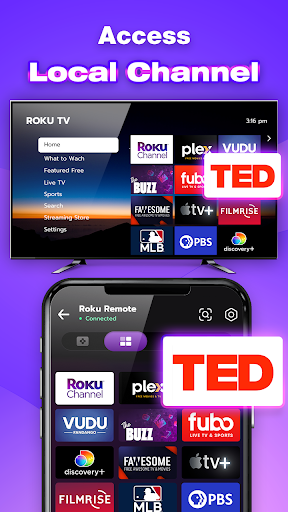 Controle remoto para Roku TV PC