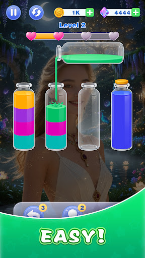 Water Sort: Romantic Dream