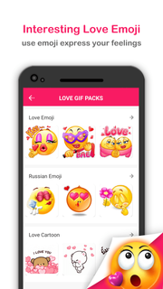 Romantic Gif Stickers For WhatsApp