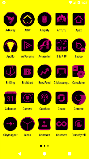 Black and Pink Icon Pack电脑版