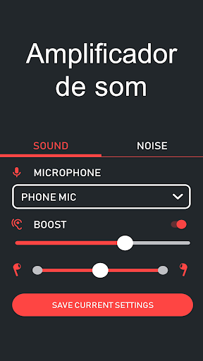 Amplificador de microfone