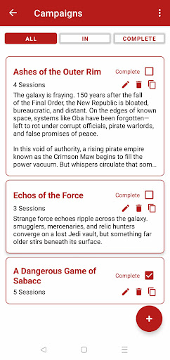 SW5E Campaign Lab পিসি