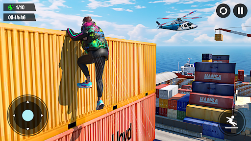 Rooftop Parkour Run 3D PC