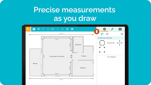 RoomSketcher for Tablets پی سی