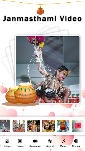 Janmashtami video maker PC