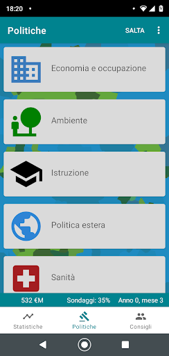RandomNation gioco di politica PC