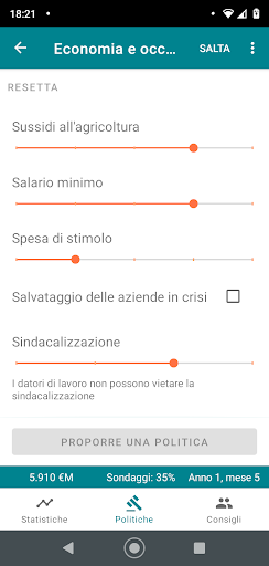 RandomNation gioco di politica PC