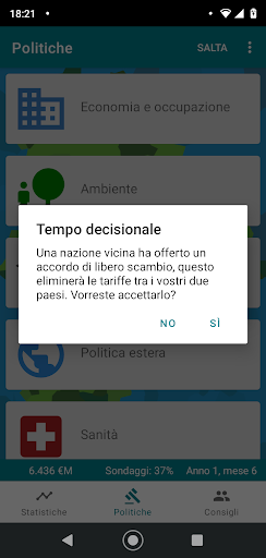 RandomNation gioco di politica PC