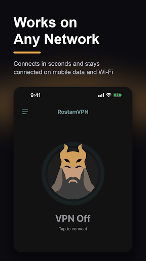 RostamVPN: Hızlı Güvenli VPN