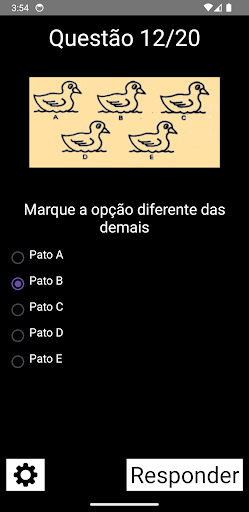 Exame Psicotecnico para PC