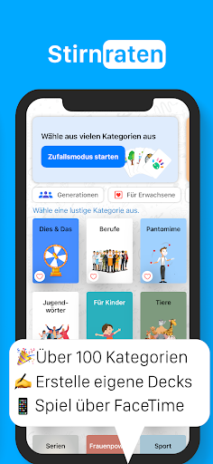 Stirnraten - Spielewelt
