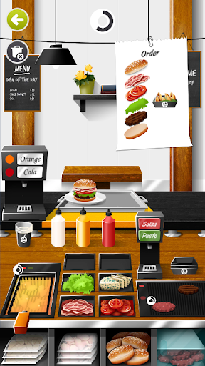 One Burger Cooking Game