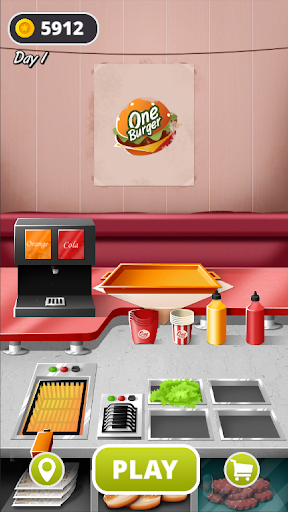 One Burger Cooking Game