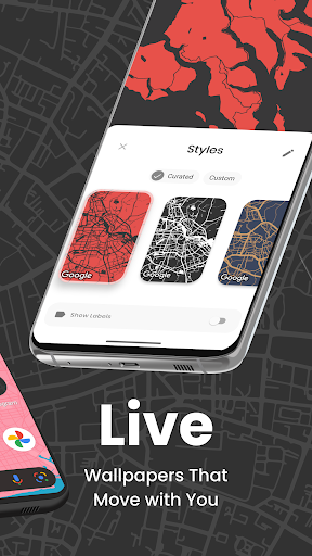 Cartogram - Live Map Wallpaper پی سی