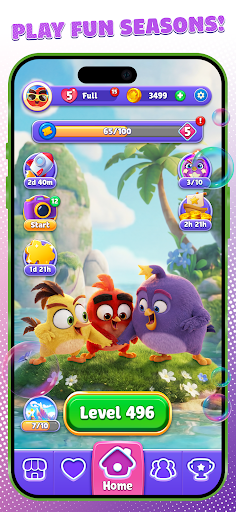 Angry Birds Dream Blast الحاسوب