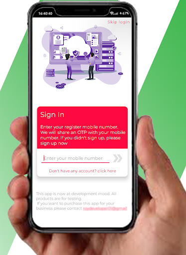 eCart - Shopping app PC