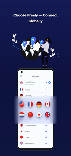Rosa VPN – Fast & Secure VPN PC