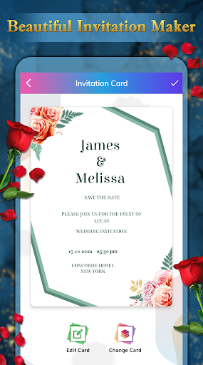 Invitation Card Maker - RSVP پی سی