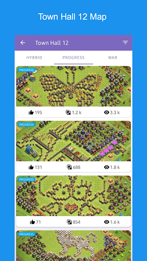 Base Panda - COC Map পিসি