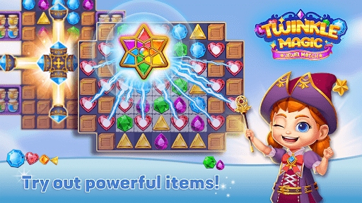 Twinkle Magic PUZZLE MATCH3 الحاسوب