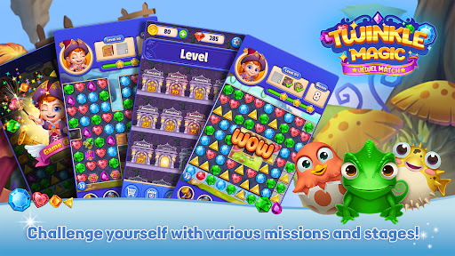 Twinkle Magic PUZZLE MATCH3 الحاسوب