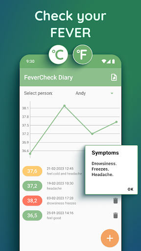 Body Temperature・Fever Tracker پی سی