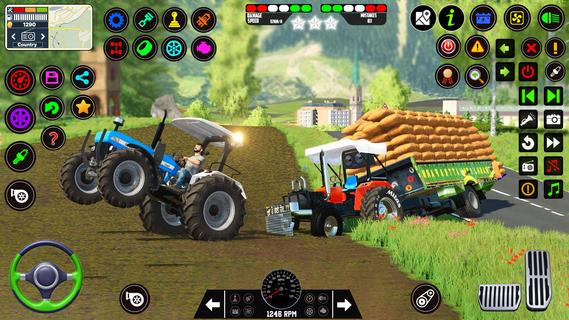 असली भारतीय ट्रैक्टर खेती खेल PC