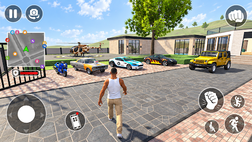 City Gangster Bike Driving 3D পিসি
