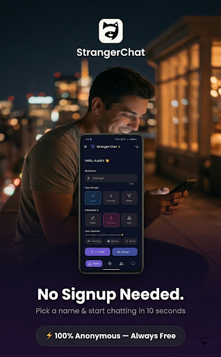 Stranger Chat -Random Chat App