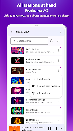 komputer Radio Player: FM AM Live Tuner