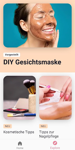 Schönheitspflege-App