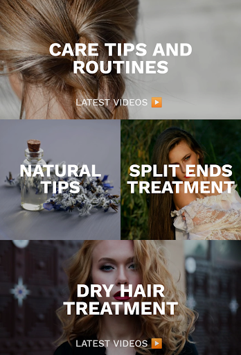 komputer Hair care routine