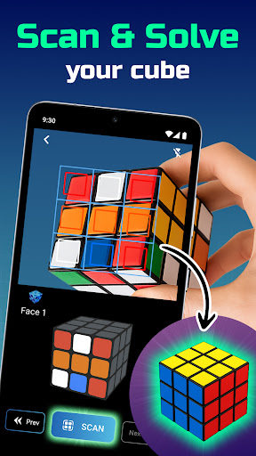 Cube Solver Scanner: 3x3 Cube PC